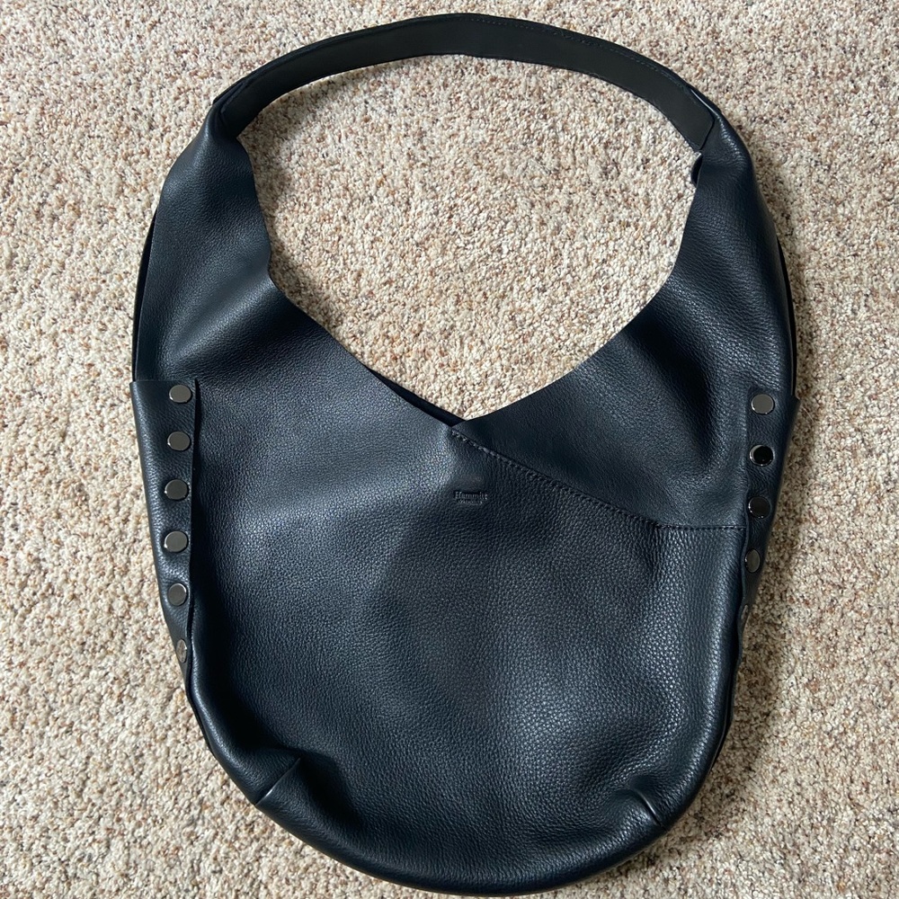 Hammitt black leather tote bag